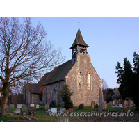St Catherine, Wickford Church – Exterior 3: A blocked arcade can be seen here in the N wall.