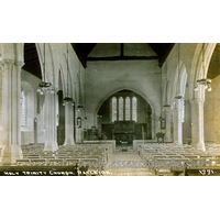 Holy Trinity, Rayleigh Church – Postcard 1: No publisher on rear of card, though I suspect it is from PADGETT'S "Haven" Series, Leigh-on-Sea.