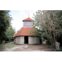 St Mary, Mundon Church – Exterior 1: This is probably the most well-known view of St Mary - the first view seen having approached down Vicarage Lane, and the last fifty yards of mud track. Sept 2009 - Mundon St Mary recently re-opened, following several years of essential maintenance to make the church safe once again. This entry for Mundon contains several new images from that time. These are the larger images.