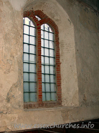 St Mary, Mundon Church – Early C16 window on the S wall of the nave.