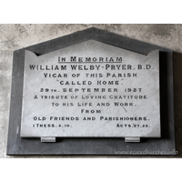 St Mary, Mundon Church – Monument 1