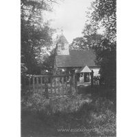 All Saints, Berners Roding Church – Postcard 2: Berners Roothing 1930