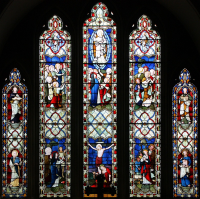 St Andrew, Hatfield Peverel Church – Stained Glass 1