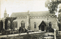 St Andrew, Hatfield Peverel Church – Postcard 2: J. P. Green, Chelmsford.