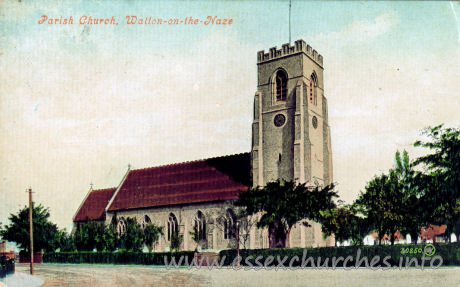 All Saints, Walton-on-the-Naze Church – Postcard - Valentine's Series.