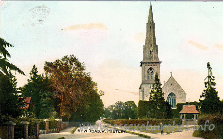 St Mary (New Church), Mistley Church – "Dainty Series" E.T.W. Dennis & Sons Ltd. London & Scarborough.
