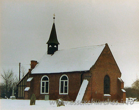 Holy Trinity, North Fambridge Church – A photo of a picture that hangs in the church.
