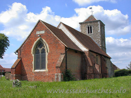 Holy Cross, Basildon Church – Again, here can be seen the brick chancel of 1597.