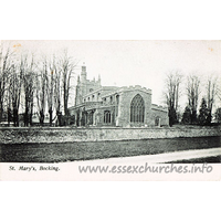 St Mary, Bocking Church – Postcard 1