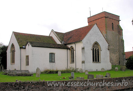 St Lawrence, Bradfield Church – View from NE.