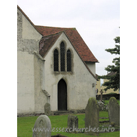 St Lawrence, Bradfield Church – Exterior 6: A vestry, I presume. I cannot help feeling that the window is a little wasted there.