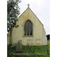 All Saints, Wrabness Church – Exterior 2: The chancel is slightly lower than the nave.
