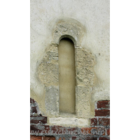 All Saints, Wrabness Church – Exterior 3: Remains of a Norman window in the N wall of the chancel.