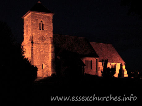 St Andrew, Ashingdon Church – Ashingdon church, shortly after sunset.