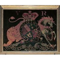 St Mary Magdalene, Great Burstead Church – Miscellaneous 2: Royal Arms from the time of Queen Victoria.