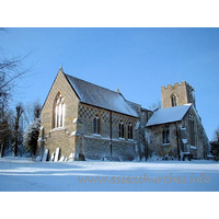 St Botolph, Hadstock Church – Exterior 1: Picture by David Short - used by permission of St Botolph's website. Click "Cover Sheet" to visit.