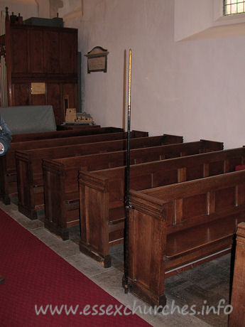 St Mary Magdalene, East Ham Church – This is one of two 'prickers' dated 1805. These were once used by the churchwardens to 'prick' and thus wake up any members of the congregation that had dozed off. Two also survive at Little Maplestead.