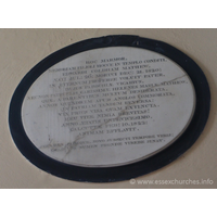 St Peter Ad Vincula, Coggeshall Church – Monument 8: Hoc marmor, memoriam filioli hocce in templo conditi, EDWARDI COLHAM MATHEW, nati Jul:26; Mortui Dec:21, 1820; In aeternum proferre voluit pater, hujus parochiaem, vicarius Necnon patruelis, carissimae, HELENES MARIAE MATHEW. Quae, a parentibus multum desiderata, annos quindecim apud Anglos commorata. In patriam tandem reversa; vix prius visa quam extincta, heu vitae nimia brevitas! Anno aetatis undevicesimo, Calcuttae February:10, 1822; animam efflavit. === Germen flosque, novo subsecti tempore veris; caelo vos numen fronde virere sinat.