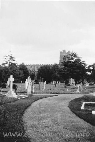 St Peter Ad Vincula, Coggeshall Church – One of a series of 8 photos bought on eBay. Photographer unknown. Showing the church from the North - assumed (from another photo) date September 1939.
