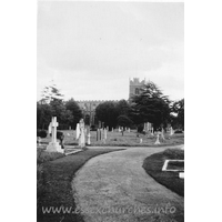 St Peter Ad Vincula, Coggeshall Church – Postcard 3: One of a series of 8 photos bought on eBay. Photographer unknown. Showing the church from the North - assumed (from another photo) date September 1939.