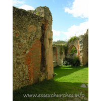 St Peter (Ruins), Alresford Church – Interior 5: Looking from the chancel to the south-west corner of the church.
