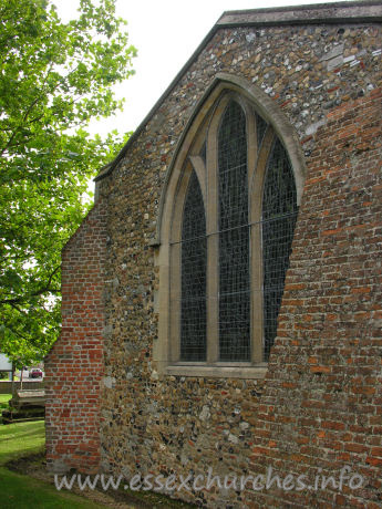 St James, Little Clacton Church – The east wall.