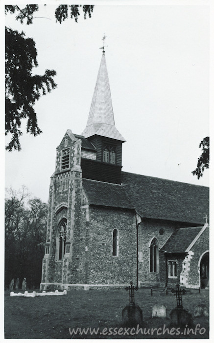 All Saints, Great Braxted Church – Dated 1968. One of a series of photos purchased on ebay. Photographer unknown.