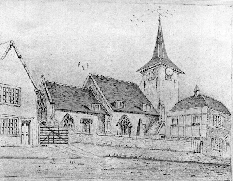 St Thomas Chapel, Brentwood Church – This image has been kindly supplied by Andy Barham.