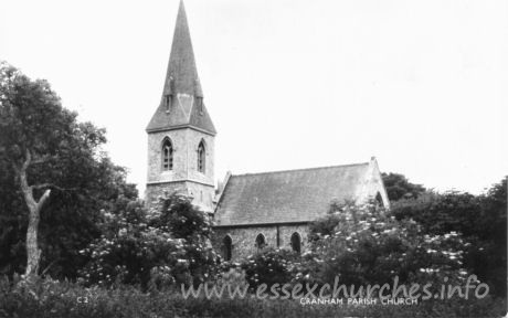 All Saints, Cranham Church – Postcard by Cranley Commercial Calendars, Ilford, Essex.