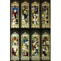 St Katharine, Gosfield Church – Stained Glass 3