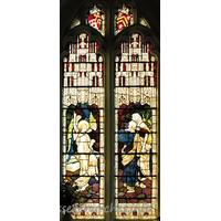 St Katharine, Gosfield Church – Stained Glass 7