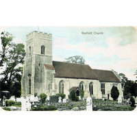 St Katharine, Gosfield Church – Postcard 1: Published by Hamish Valentine, Earls Colne, Essex.