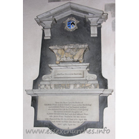 St Augustine of Canterbury, Birdbrook Church – Monument 1
