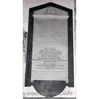 St Augustine of Canterbury, Birdbrook Church – Monument 4