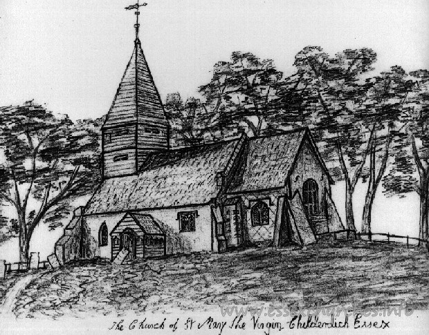All Saints & St Faith, Childerditch Church – This image has been kindly supplied by Andy Barham.
