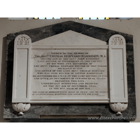 St Katharine, Little Bardfield Church – Monument 1