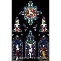 St John the Evangelist, Twinstead Church – Stained Glass 1