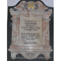 St Andrew, Great Yeldham Church – Monument 6
