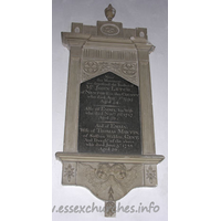 St Mary & St Clement, Clavering Church – Monument 9