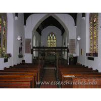 St Mary, Widdington Church – Interior 1