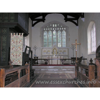 Holy Trinity, Chrishall Church – Interior 3