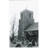 St Mary the Virgin, Latton Church – Postcard 1: Dated 1968. One of a series of photos purchased on ebay. Photographer unknown.