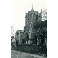 St Leonard, Hythe Church – Postcard 1: Dated 1967. One of a set of photos obtained from Ebay. Photographer and copyright details unknown.