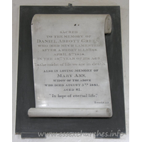 St Andrew, Fingringhoe Church – Monument 4