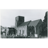 St Andrew, Fingringhoe Church – Postcard 1: Dated 1966. One of a series of photos purchased on ebay. Photographer unknown.
