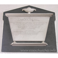 St Andrew, Abberton Church – Monument 1