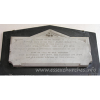 St Andrew, Abberton Church – Monument 2