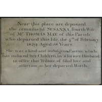 St Peter & St Paul, West Mersea Church – Monument 3