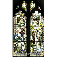 St Albright, Stanway Church – Stained Glass 6