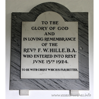 St John the Baptist, Layer de la Haye Church – Monument 2